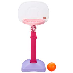 Special Edition HomePro TotSports™ Easy Score™ Basketball Set - Pink Easy to Clean